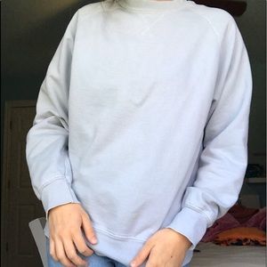 Baby blue brandy melville sweatshirt